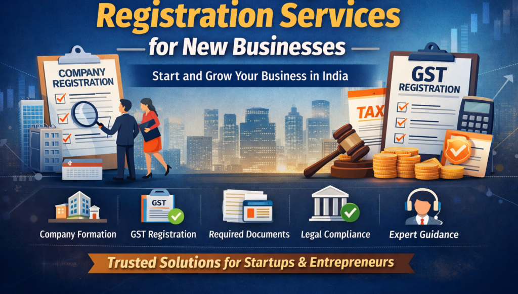 GST and Company Registration Services for Businesses in India 2026
